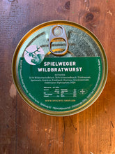 Laden Sie das Bild in den Galerie-Viewer, Spielweger Wildbratwurst in der Dose